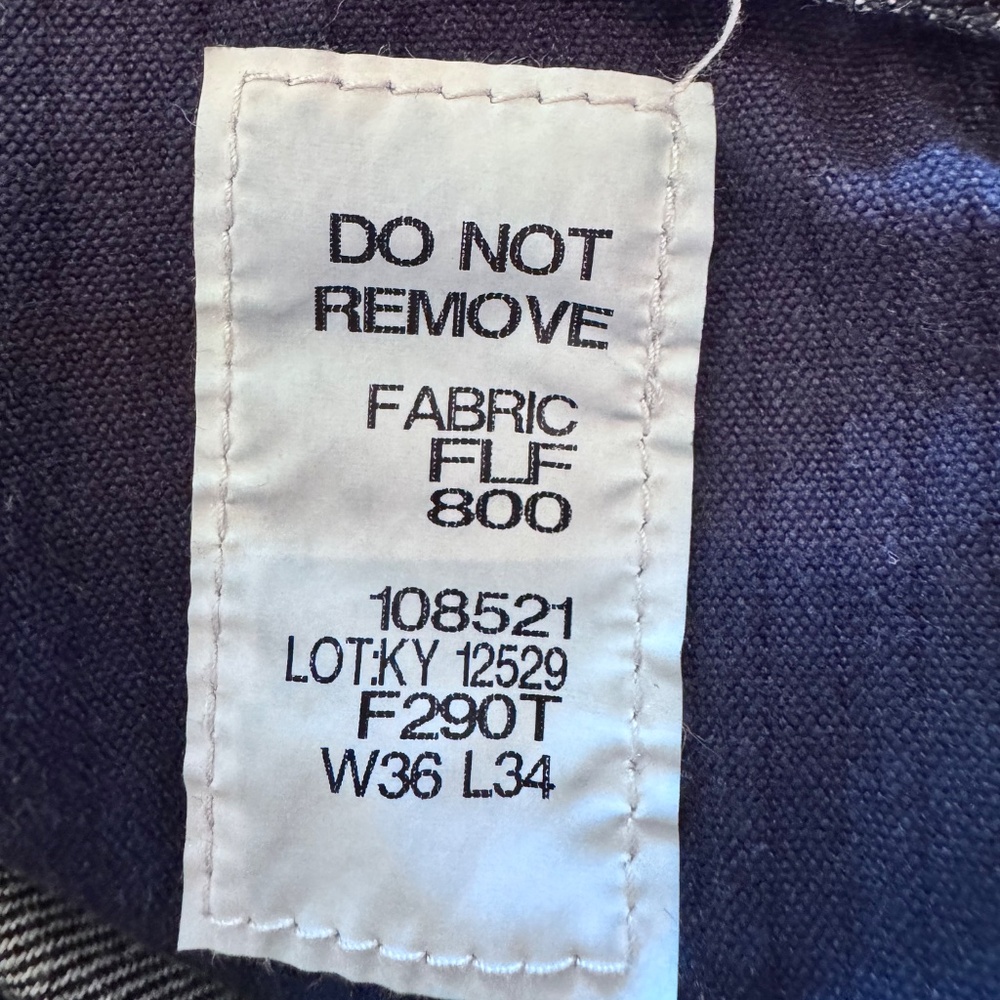 Tyndale ARC Rated/Flame Resistant - MADE IN USA - mens blue jeans - 36 x 34 - Picture 4 of 8